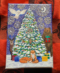 Forest Friends Christmas ( original painting)