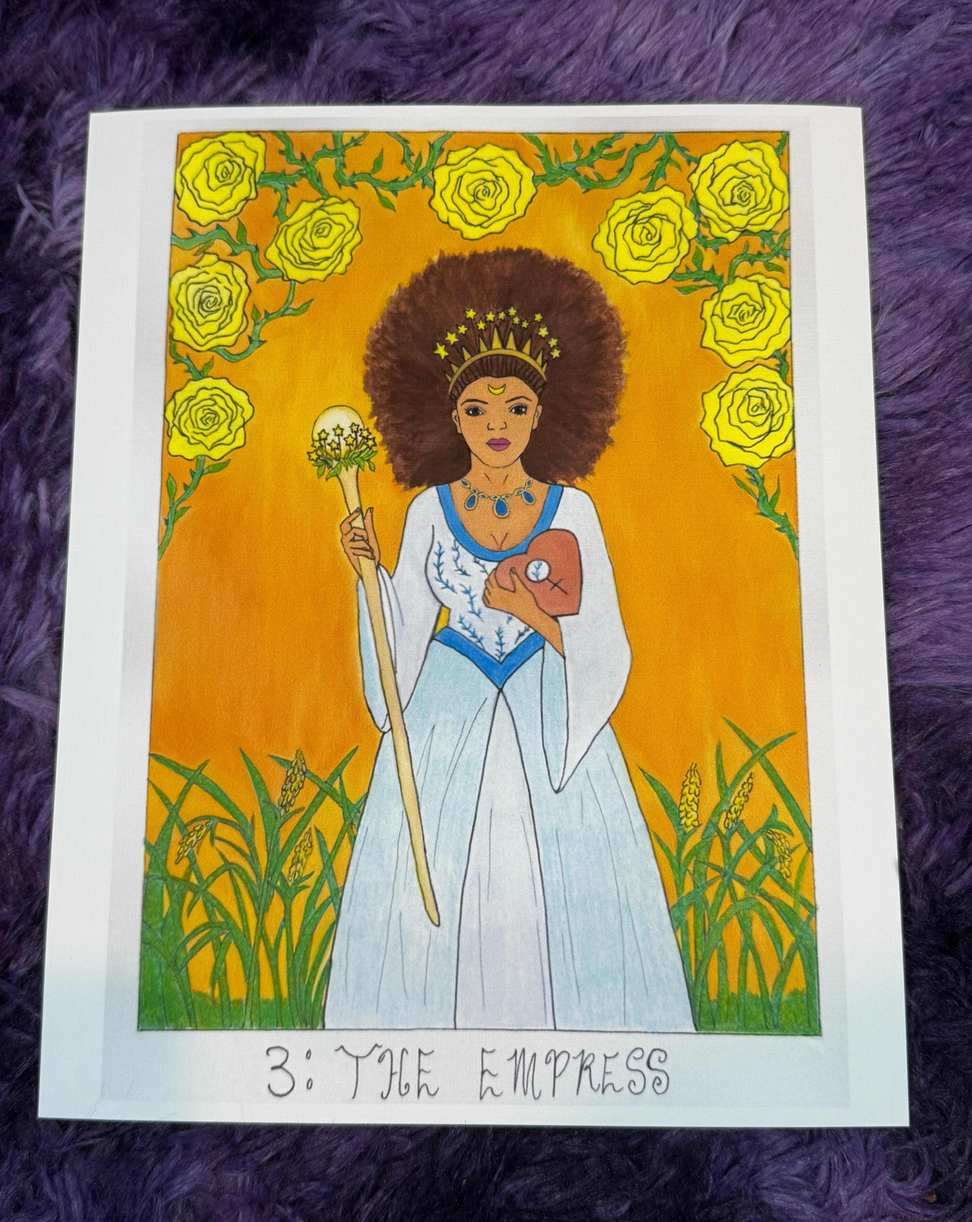 The Empress Tarot Prints