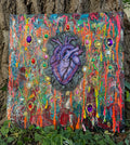 My Heart Painting mixed media 24x24