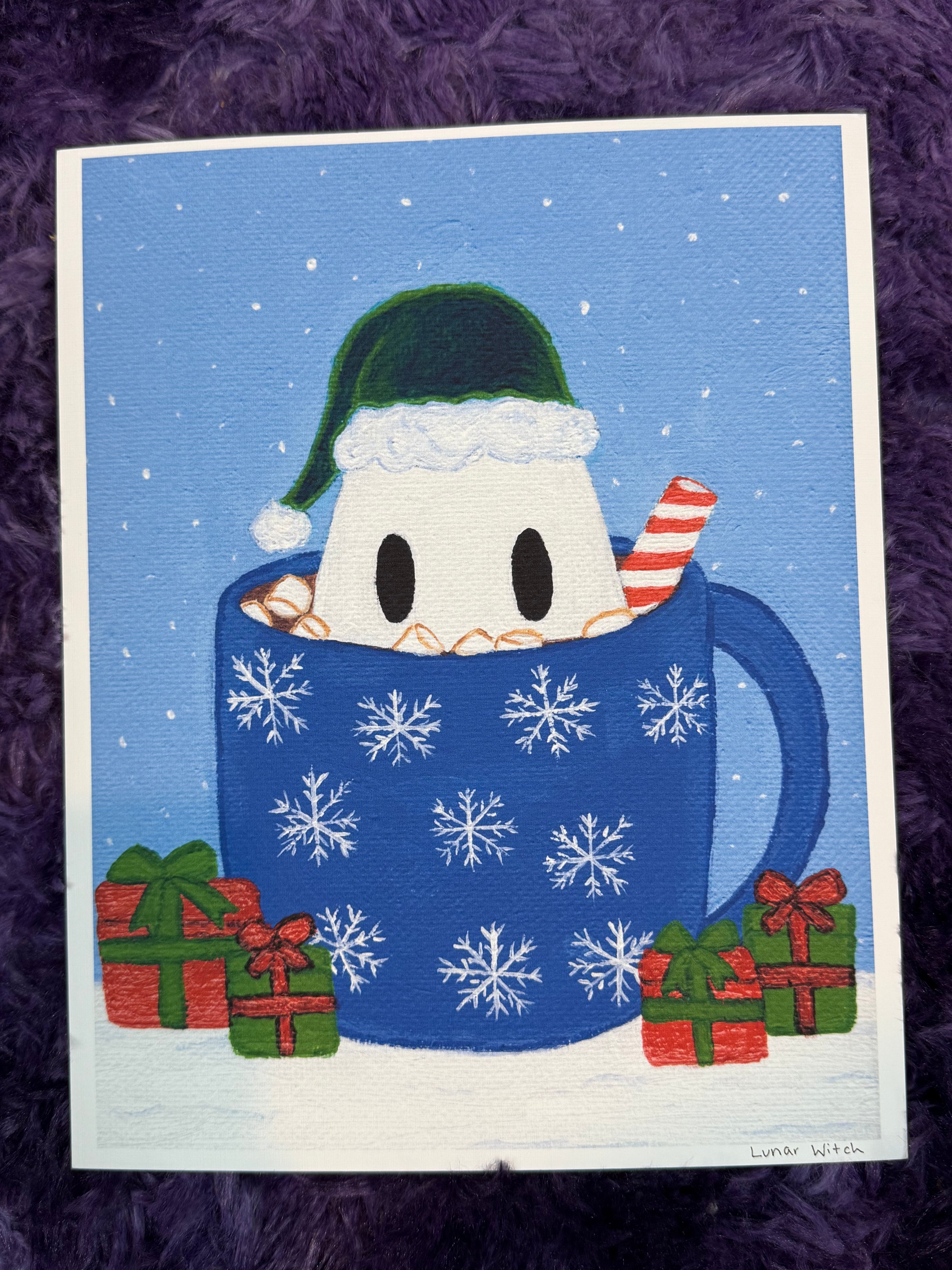 Hot Cocoa Ghostie Prints