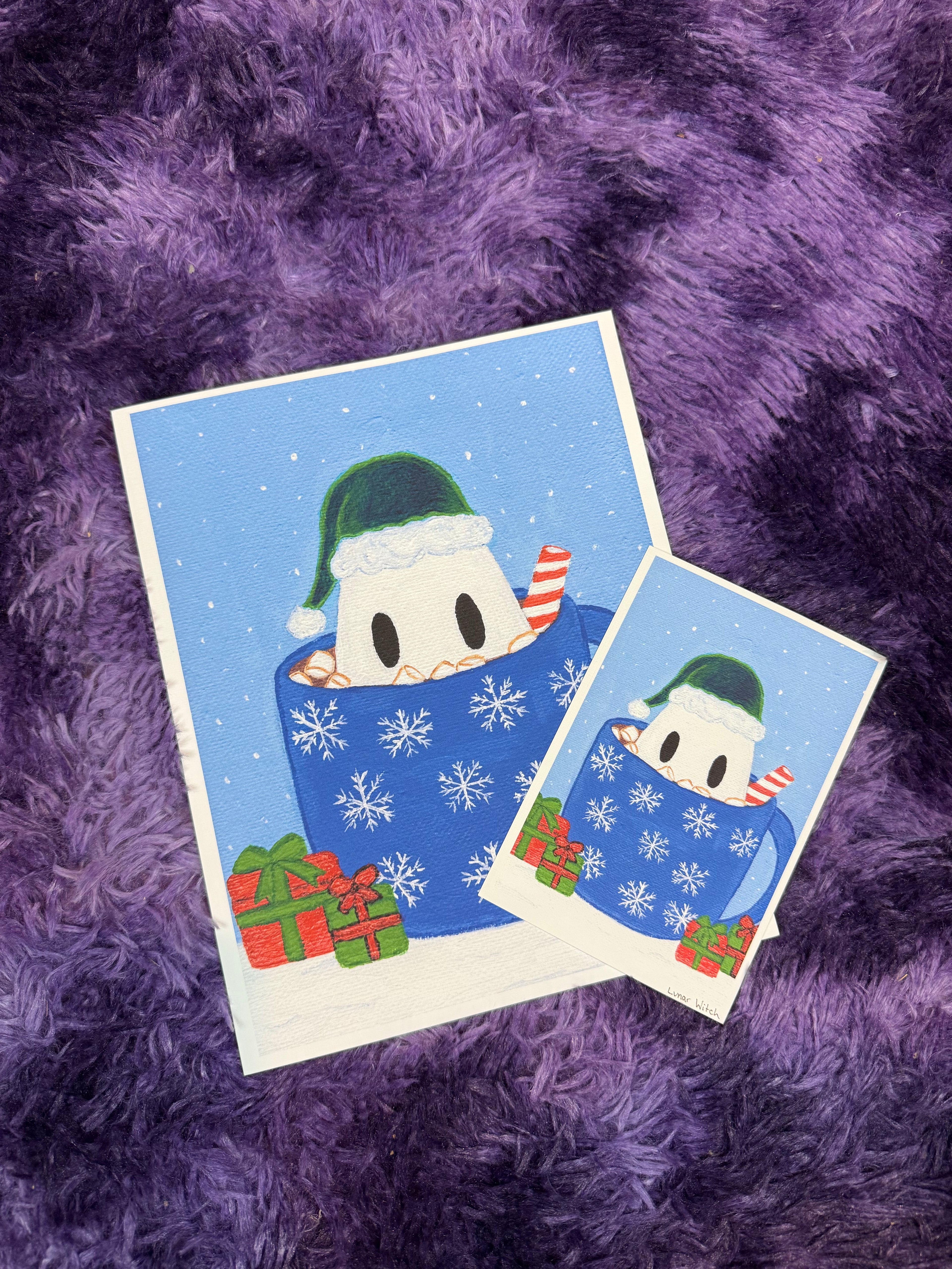 Hot Cocoa Ghostie Prints