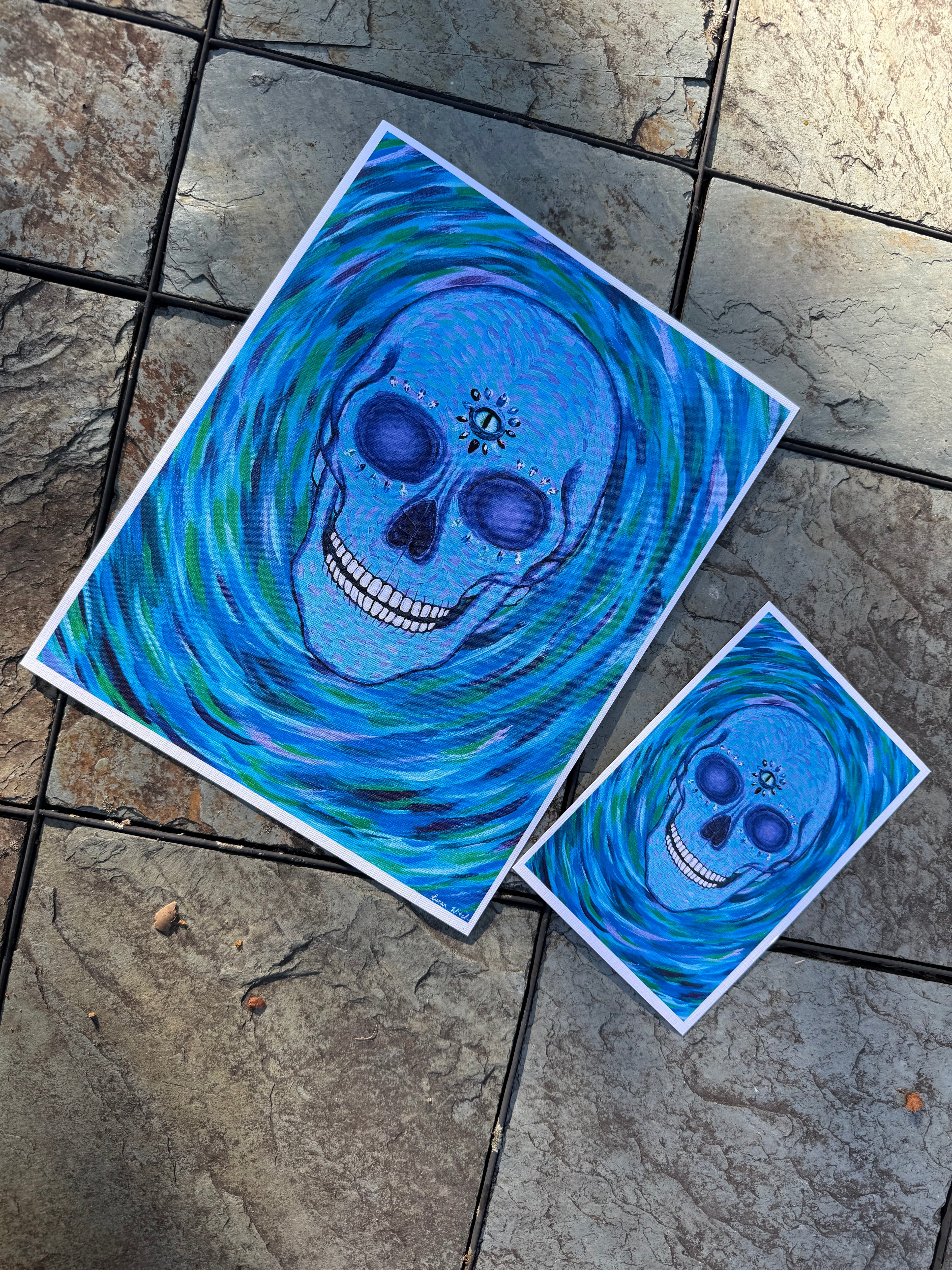 Third Eye Skull Prints