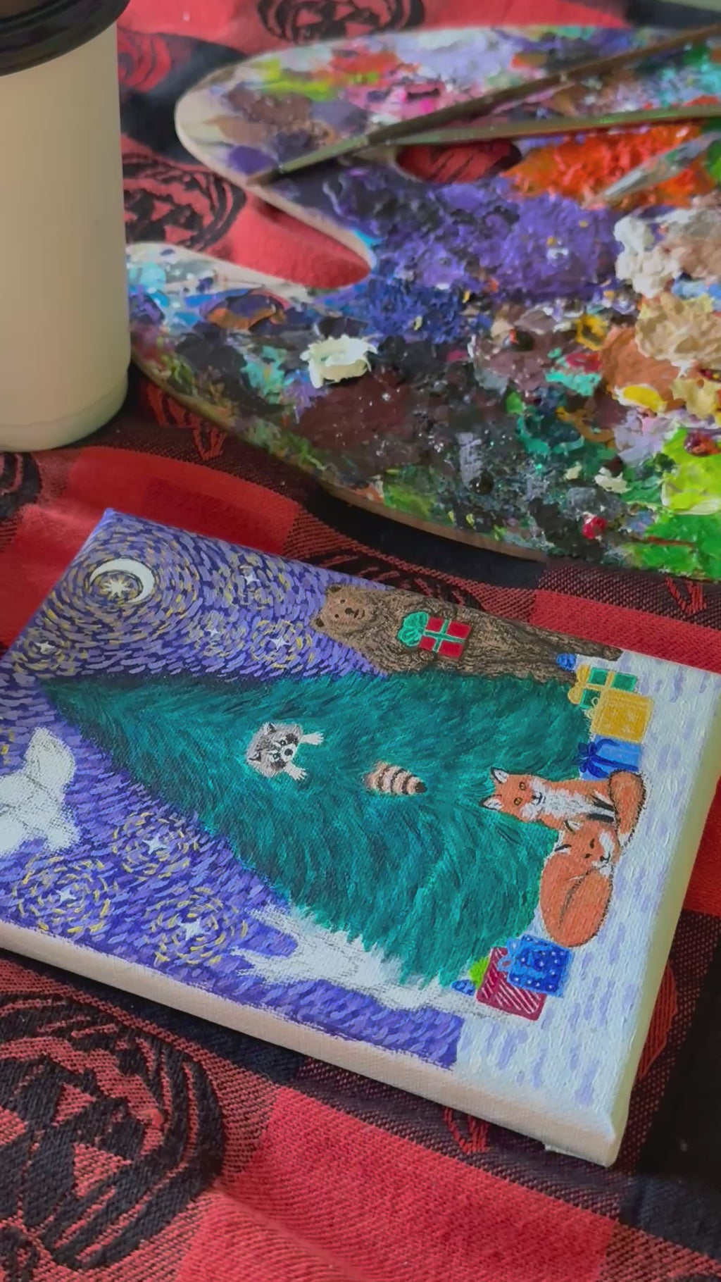 Christmas Cards Forest Friends